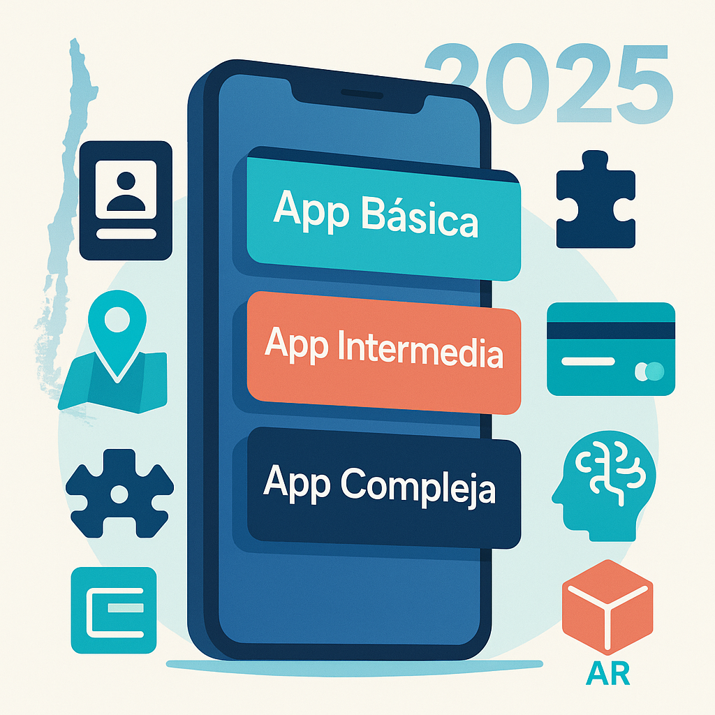 Cuánto cuesta desarrollar una aplicación móvil en Chile en 2025