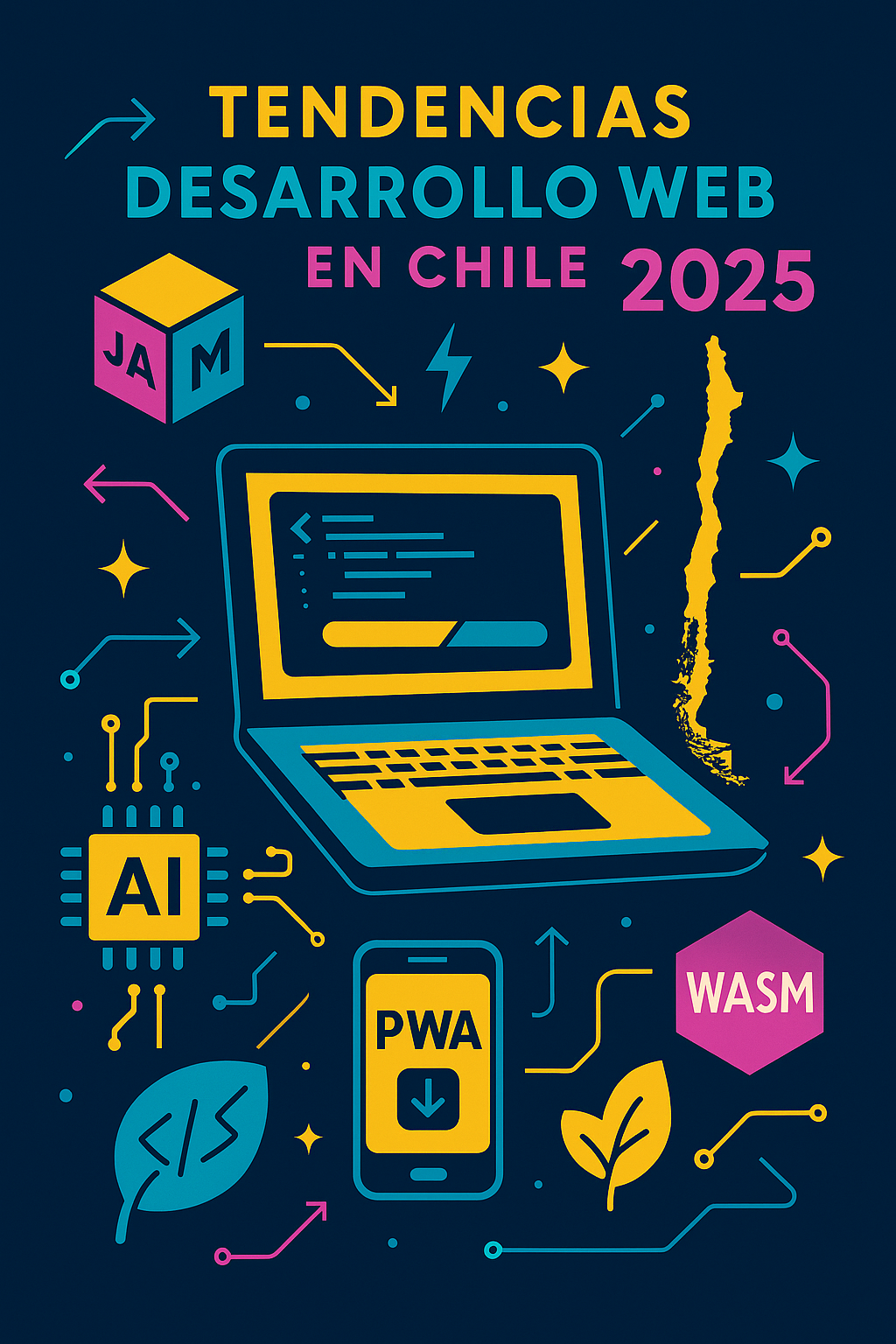 Tendencias de desarrollo web en Chile para 2025